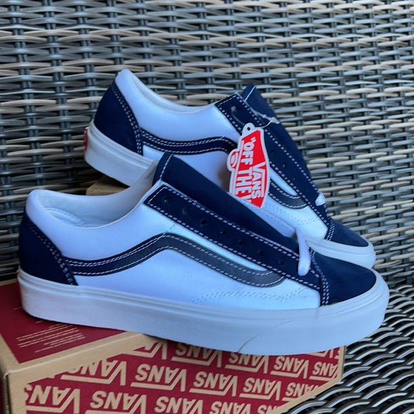 Vans Style 36 Classic Sports Dress Blues/True White WMNS - Picture 6 of 16